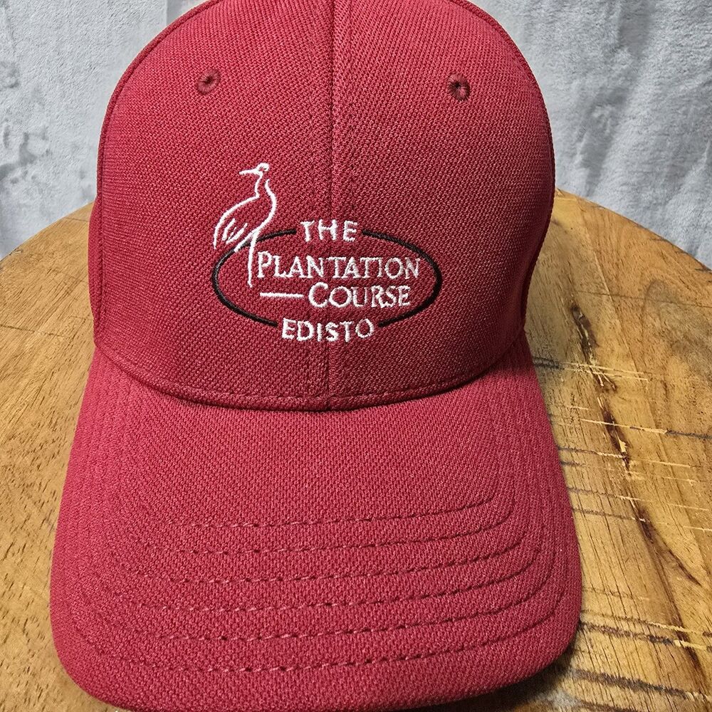 NWOT The Plantation Course Edisto Hat Cap Under Armour Red L/XL Heat Gear